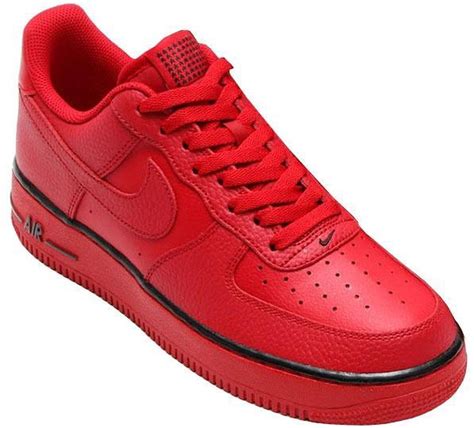 nike air force 1 rood heren